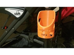 stroller bottle holder accessories bottiglia cam passeggino porta 3d print model - Mito3D
