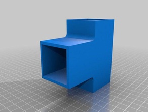 2x 2 furring strip tee bracket 3d printing 3d print model - Mito3D