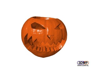 esculpida abóbora de halloween varreduras réplicas Scanner 3d artec 3d print model - Mito3D