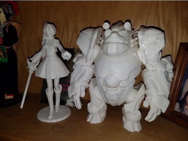 weiss remix - Spielzeug Spiele rwby schnee 3D print model - Mito3D