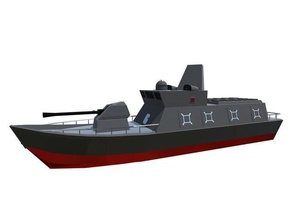 standhaft-class missile boat Modelle Konzept multi-Teil navy Schiff Kriegsschiff 3d print model - Mito3D
