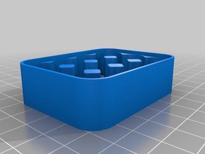 my customized battery case aa 3x4 top containers 3d print model - Mito3D