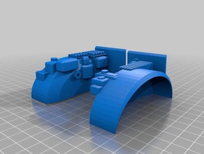 fender wells wpl c1424 3d printing 3d print model - Mito3D