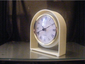 domed frame clock gadgets 3d print model - Mito3D