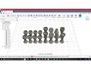 satranç oyuncaklar oyunlar bourd oyun kontrol edin bir şey 3d print model - Mito3D