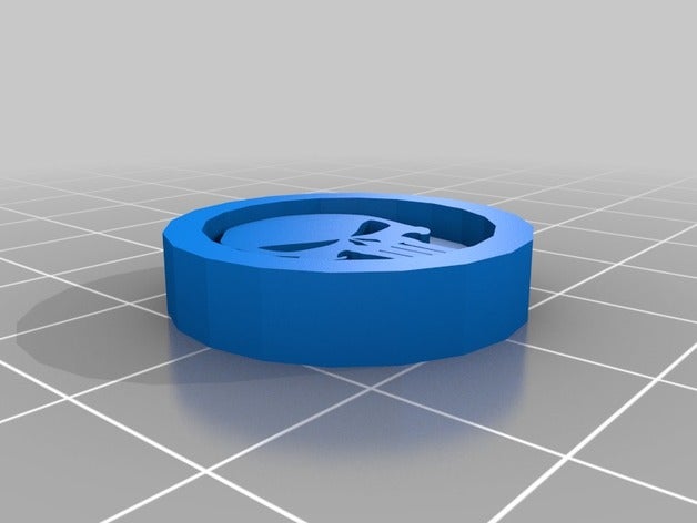 punisher token modelos 3D print model - Mito3D