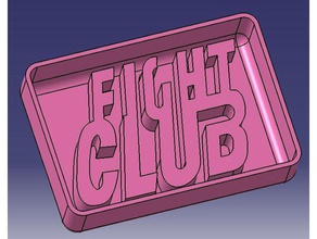 fight club savon plus décor 3d print model - Mito3D