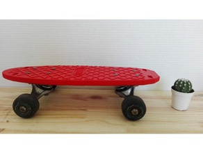tiny skateboard sport outdoors diy little open source summer 3d print model - Mito3D