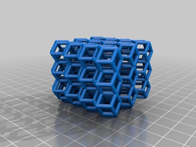 personalizado geométrica em forma de árvore matemática arte 3D print model - Mito3D