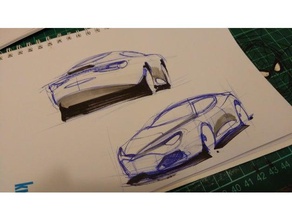 car vehicles carmodel design designproject toy toycar 3d print model - Mito3D