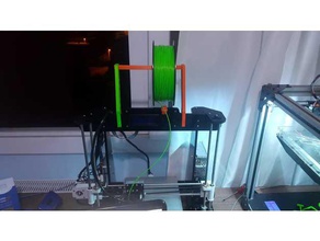 anet a8 filamento tutucu spoolholder 3d a impressora partes 3d print model - Mito3D
