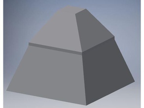 pyramid box tool holders boxes lock 3d print model - Mito3D