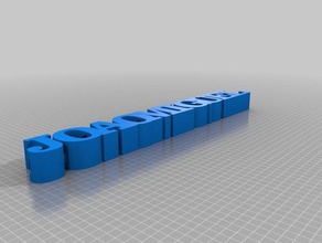 joao miguel de lapislázuli signos logotipos personalizado 3d print model - Mito3D