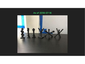 all structure synth art date 3d print model - Mito3D