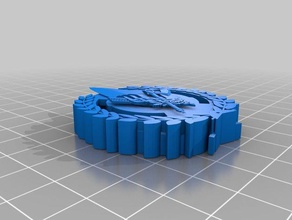 beyblade ráfaga de berserker odin 3d impresión 3d print model - Mito3D