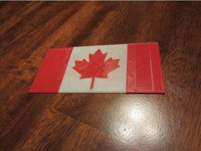 Kanada bayrağı diğer 3d print model - Mito3D