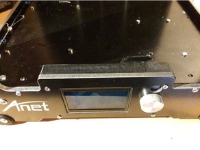rampas 14 anet de visualización externo, lector tarjetas sd 3d la impresora partes el adaptador a3 a6 actualización cubierta pantalla reprapdiscount titular tarjeta controlador inteligente cableado 3d print model - Mito3D