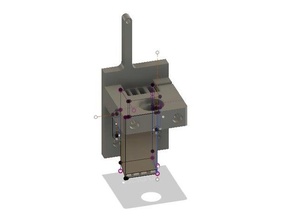 hypercube evolution hevo fusion rc-Bowdenzug montieren 3d Drucker Teile 3d print model - Mito3D