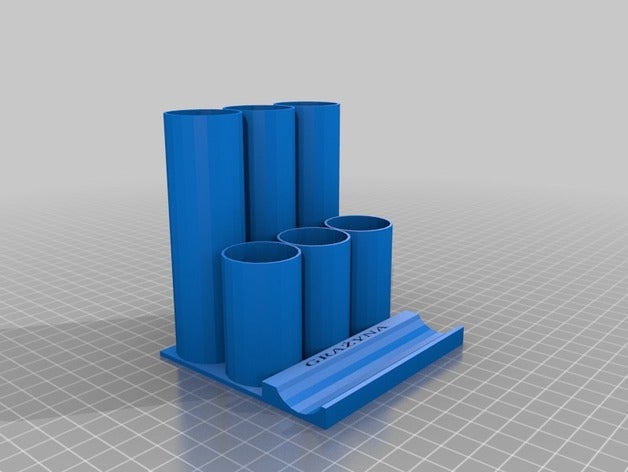 cosméticos organizador 3d impresión 3D print model - Mito3D