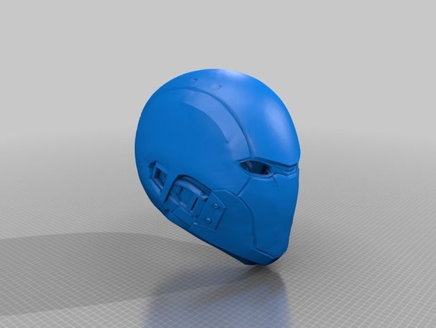 red hood injustice 2 helmet 3d printing 3D print model - Mito3D