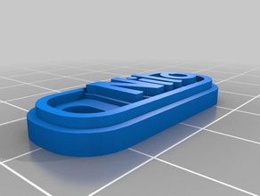 nilo llaveros personalizado 3d print model - Mito3D
