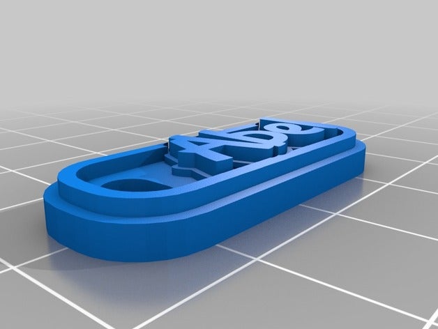 abel keychains customized 3D print model - Mito3D