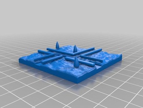 2 mm de la escala wargaming terreno 3d impresión 3d print model - Mito3D