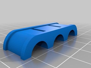 fuel line clamp 3d printing automotive 3d print model - Mito3D