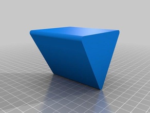 triangle desk organizer containers desktop holder pot 3d print model - Mito3D