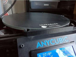 anycubic kossel aquecida cama clipes 3d a impressora partes delta plus ultrabase 3d print model - Mito3D