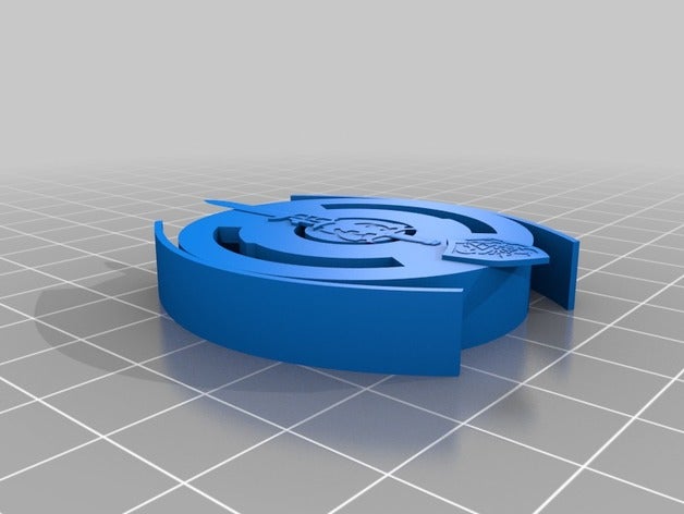 beyblade burst cavaliere oscuro 3d stampa 3D print model - Mito3D