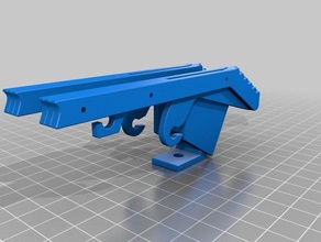 micro rc torreta doble barril prototipo 3d la impresión automatizado de goma centinela banda pistola 3d print model - Mito3D