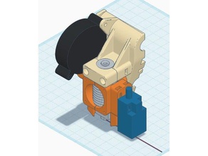 anet a8 e3d v6 bowden cooler bed level sensor mount printer parts 3d print model - Mito3D