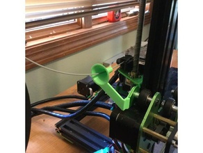 simple omidirectional filament guide tevo tornado 3d printer accessories 3d print model - Mito3D