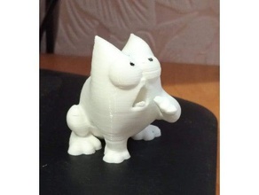 simons cat animais 3d print model - Mito3D