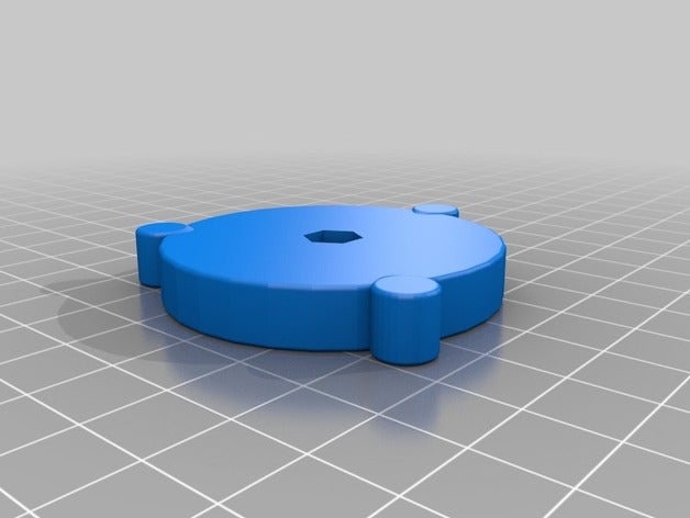 my customized oh nooo anotherthumb wheel knob screw whatever hand tools 3D print model - Mito3D