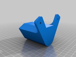 flsun kossel delta ayak 3d yazıcı parçalar temel stand 3d print model - Mito3D