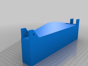 bloc d'alimentation de cas flsun kossel delta 3d l'imprimante accessoires couvercle montage 3d print model - Mito3D