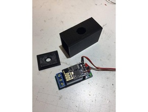 esp8266 rele case electronics 3d print model - Mito3D