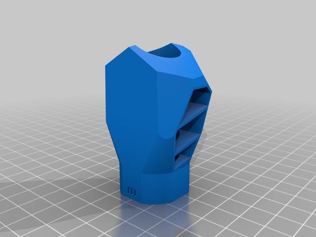 shark break compensator other 3D print model - Mito3D