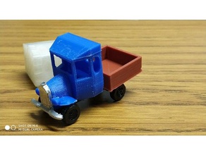 litle trucky Fahrzeuge Auto sturio Spielzeug 3d print model - Mito3D
