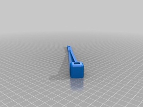 toilet handle assembly bathroom fix repair part 3d print model - Mito3D