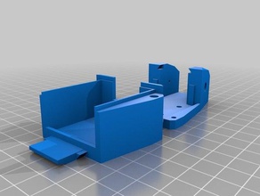 runcam split mini case 3d printing flying wing fpv 3d print model - Mito3D