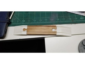 madera pista de tren rampa agujero playsets 3d print model - Mito3D