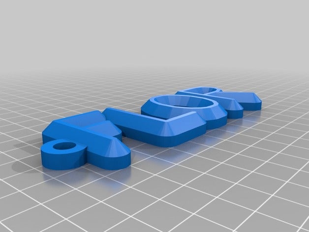 flor - Organisation angepasst 3D print model - Mito3D