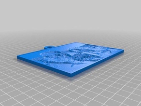 meine angepasste lithopane 2 d Kunst 3d print model - Mito3D