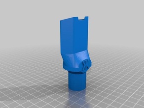ryobi Vakuum-cpap-Schlauch 3d drucken 3d print model - Mito3D