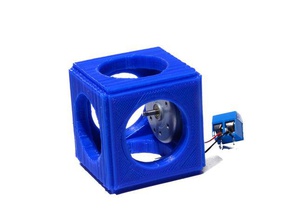 3v dc little motor holder electronics 3d print model - Mito3D