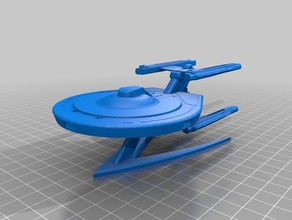 uss argentoratum vehicles constellation federation starfleet starship startrek star trek enterprise 3d print model - Mito3D