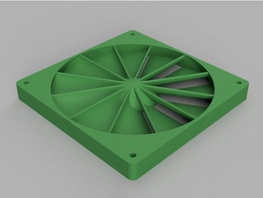 140mm fan static pressure booster 101520mm computer 10mm 15mm air fanbooster mount 3d print model - Mito3D